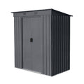 Abri de jardin en métal pour rangement extérieur - 150 x 100 x 200