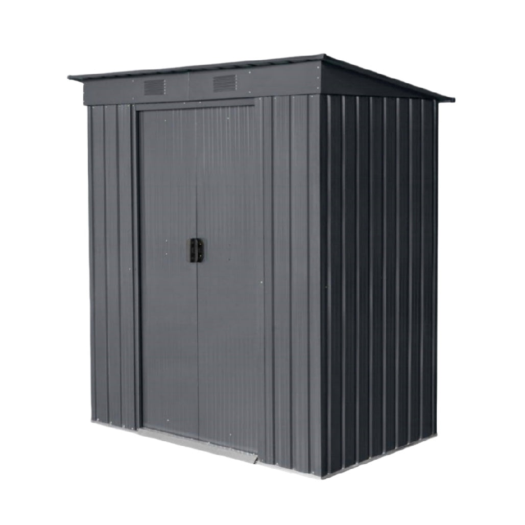 Abri de jardin en métal pour rangement extérieur - 150 x 100 x 200